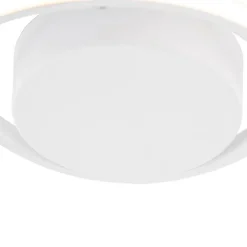 Design Deckenleuchte weiß inkl. LED 3-stufig dimmbar - Krula