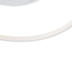 Design Deckenleuchte weiß inkl. LED 3-stufig dimmbar - Krula