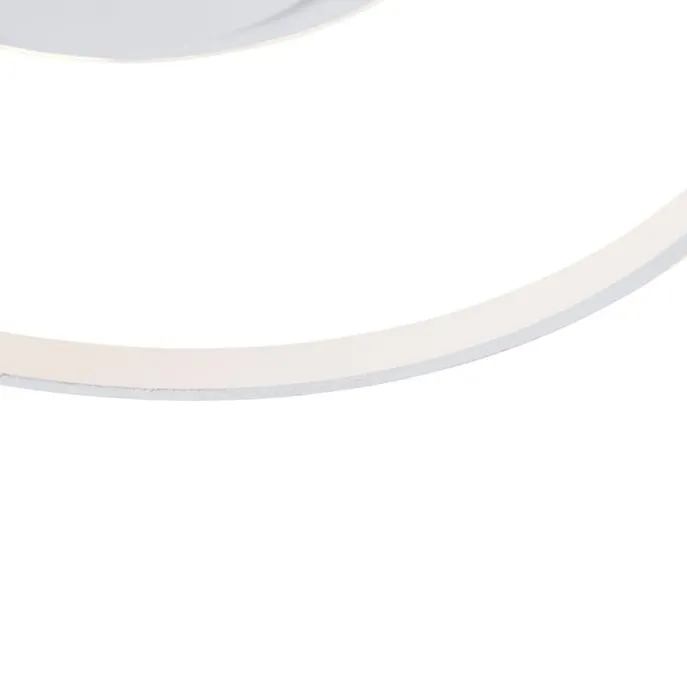 Design Deckenleuchte weiß inkl. LED 3-stufig dimmbar - Krula