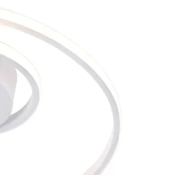 Design Deckenleuchte weiß inkl. LED 3-stufig dimmbar - Krula