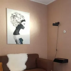 Design Deckenstrahler schwarz verstellbar GU10 50mm - Scopio Honey