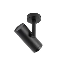 Design Deckenstrahler schwarz verstellbar GU10 50mm - Scopio Honey