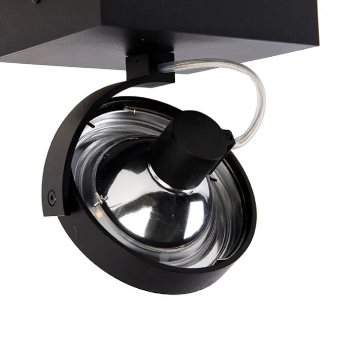 Design Deckenstrahler Schwarz Verstellbar - Go