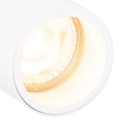 Design Deckenstrahler weiß verstellbar GU10 50mm - Michael