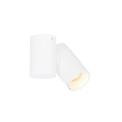 Design Deckenstrahler weiß verstellbar GU10 50mm - Michael