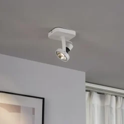 Design Deckenstrahler Weiß GU10 70mm dreh- und schwenkbar - Vo