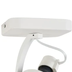 Design Deckenstrahler Weiß GU10 70mm dreh- und schwenkbar - Vo