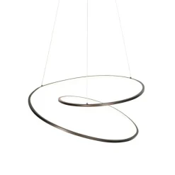 Design Hängelampe Bronze 72 cm inkl. LED 3-stufig dimmbar - Rowan