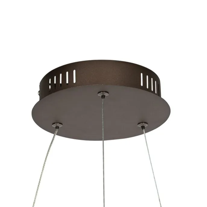 Design Hängelampe Bronze 72 cm inkl. LED 3-stufig dimmbar - Rowan