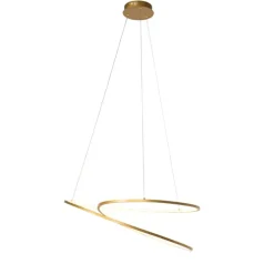 Design Hängelampe Gold 72 cm inkl. LED 3-stufig dimmbar - Rowan