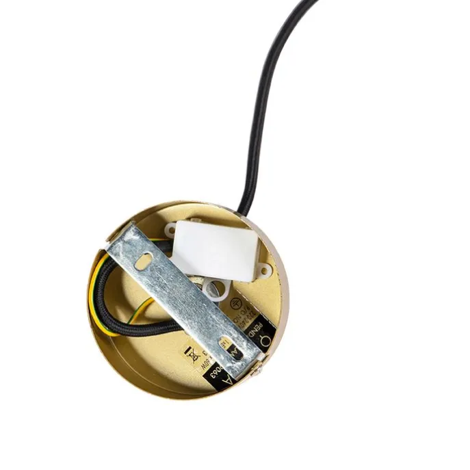 Design Hängelampe gold - Schneebesen