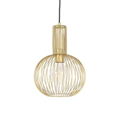 Design Hängelampe gold - Schneebesen