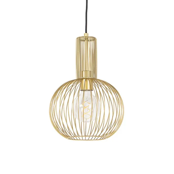 Design Hängelampe gold - Schneebesen