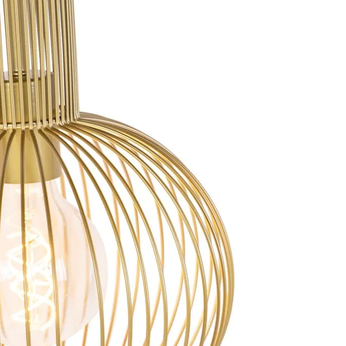 Design Hängelampe gold - Schneebesen