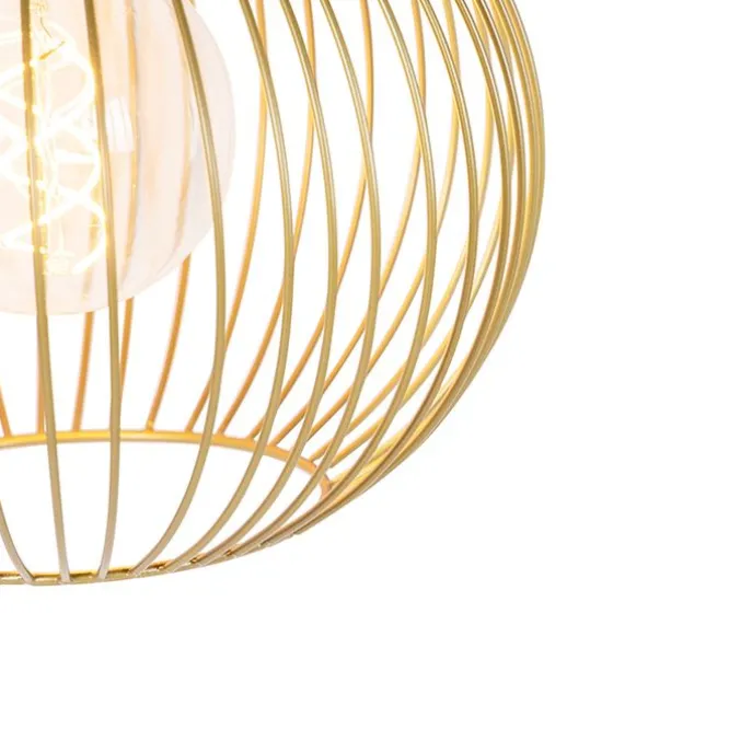 Design Hängelampe gold - Schneebesen