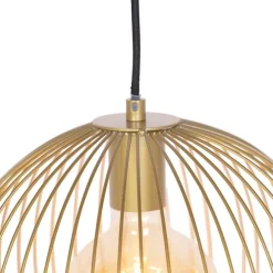 Design Hängelampe Gold - Wire Ario