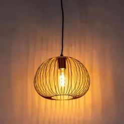 Design Hängelampe Gold - Wire Dough