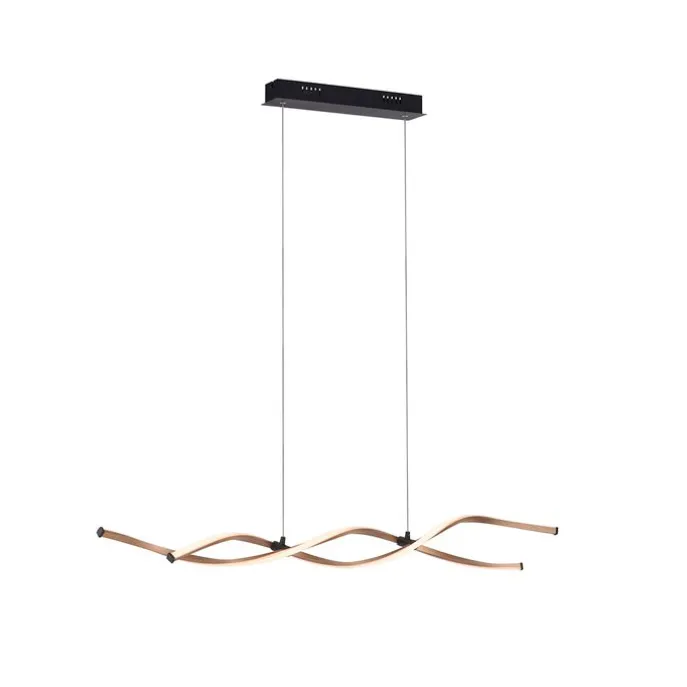 Design Hängelampe Gold inkl. LED dimmbar - Zina