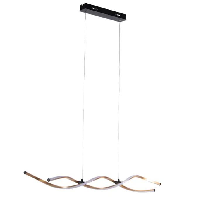 Design Hängelampe Gold inkl. LED dimmbar - Zina