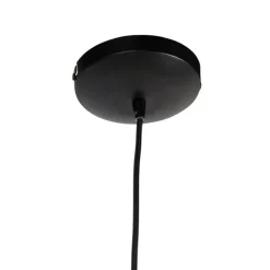 Design Hängelampe Gold mit schwarz 50 cm - Marnie