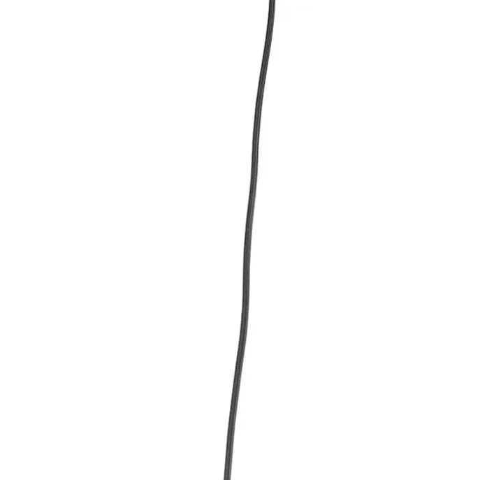 Design Hängelampe Gold mit schwarz 30 cm - Tess