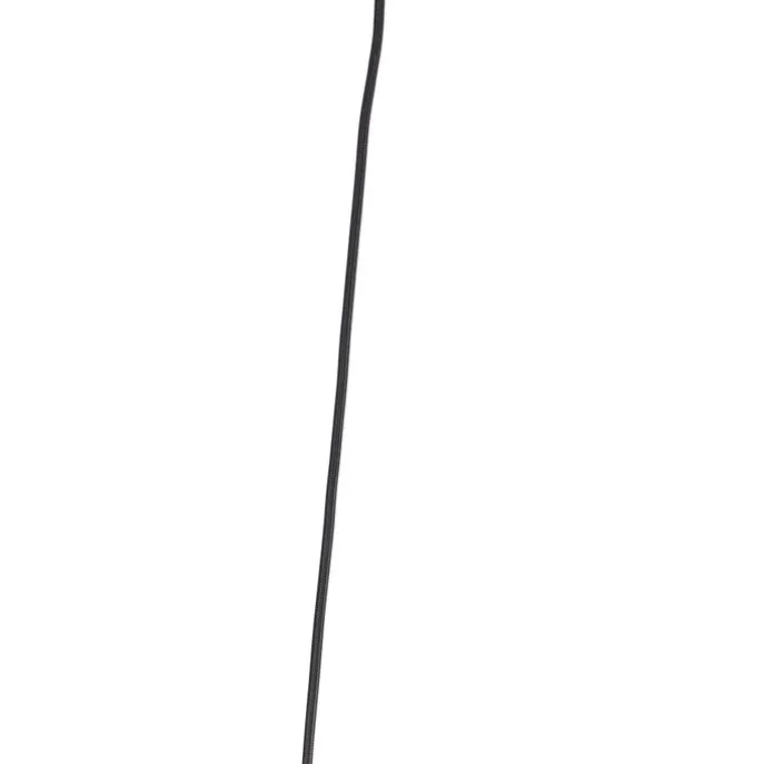 Design Hängelampe Gold mit schwarz 40 cm - Tess