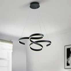 Design Hängelampe grau inkl. LED 3-stufig dimmbar - Frank