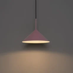 Design Hängelampe Rosa Dreieck - Triangolo