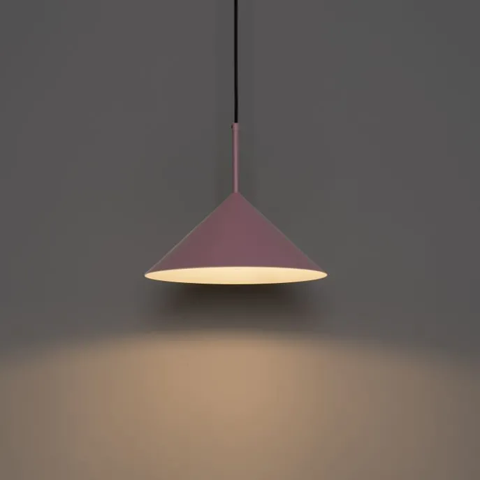 Design Hängelampe Rosa Dreieck - Triangolo