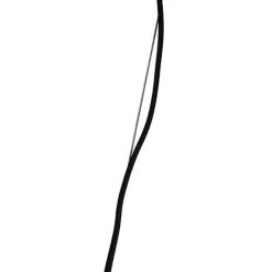 Design Hängelampe rund schwarz 70 cm - Wire Dos