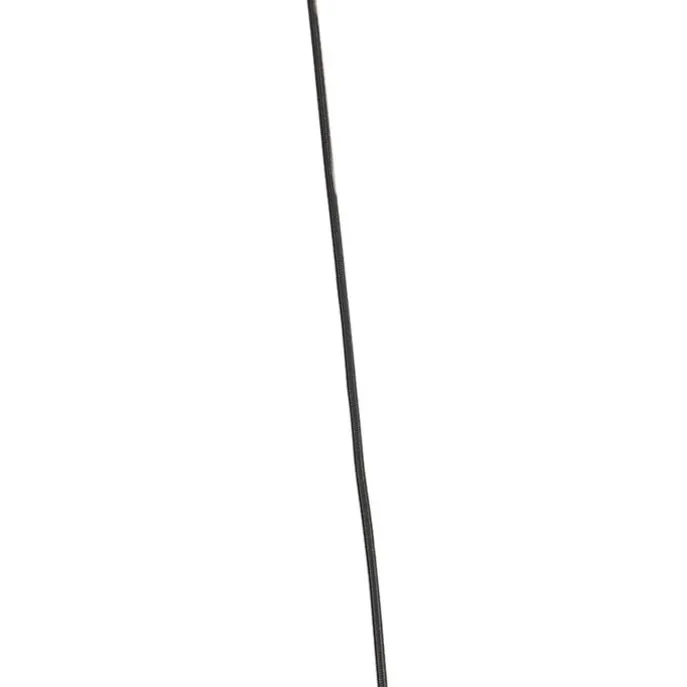 Design Hängelampe schwarz mit Braunglas 3-Licht 161,5 cm - Qara