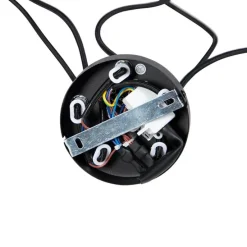 Design Hängelampe schwarz 5-flammig - Cavalux