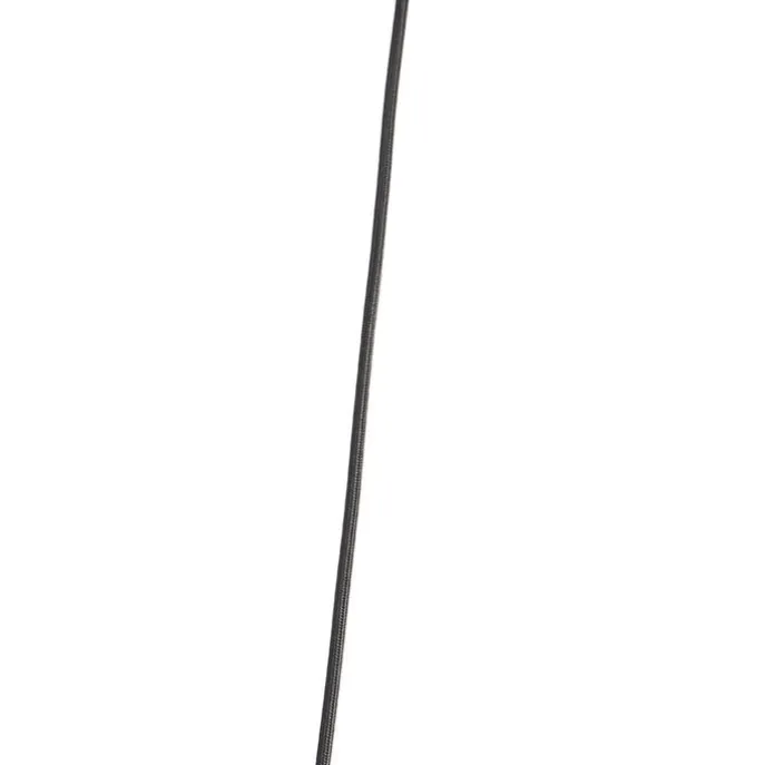 Design Hängelampe schwarz mit Rauchglas 3-Licht 226 cm - Qara