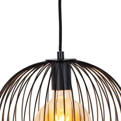 Design Hängelampe schwarz - Wire Ario