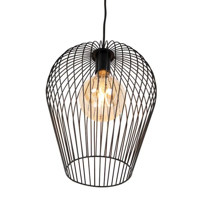 Design Hängelampe schwarz - Wire Ario