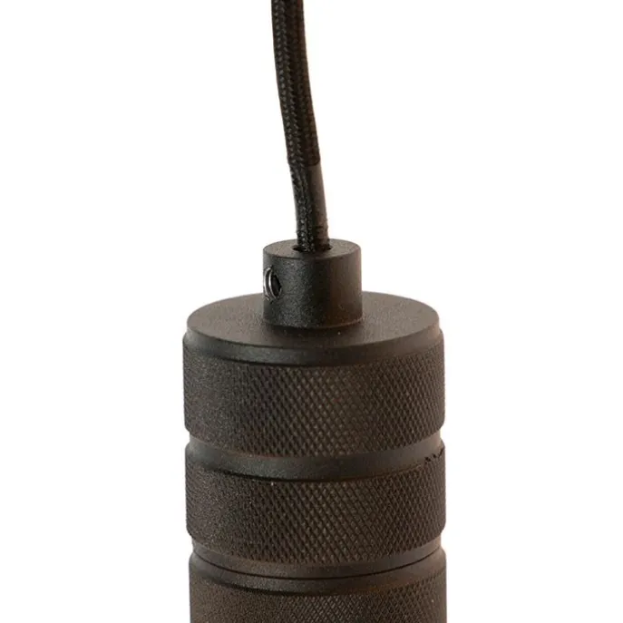 Design Hängelampe schwarz 9 flammig - Cavalux