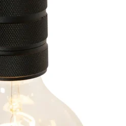 Design Hängelampe schwarz 9 flammig - Cavalux