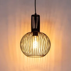 Design Hängelampe schwarz - Schneebesen