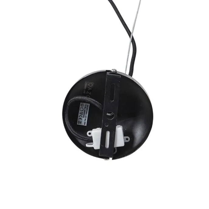 Design Hängelampe schwarz mit Gold 60 cm - Radiance