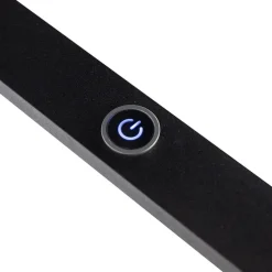 Design Hängelampe schwarz inkl. LED mit Touchdimmer - Platin