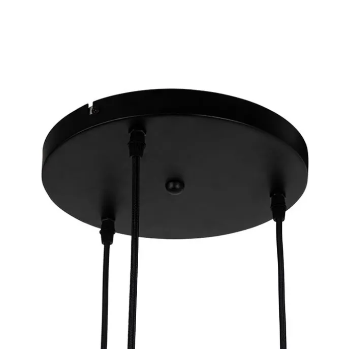 Design Hängelampe schwarz 3-flammig - Raga