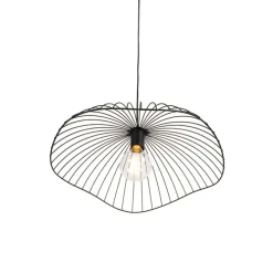 Design Hängelampe Schwarz Draht 50cm - Pua