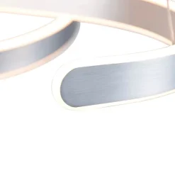 Design Hängelampe Stahl inkl. LED 3-stufig dimmbar - Frank