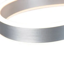 Design Hängelampe Stahl inkl. LED 3-stufig dimmbar - Frank