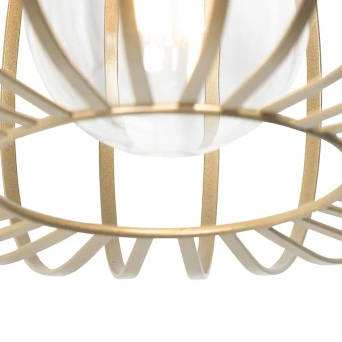 Design Hängeleuchte Messing 39cm - Johanna