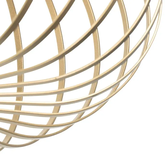 Design Hängeleuchte Messing 39cm - Johanna