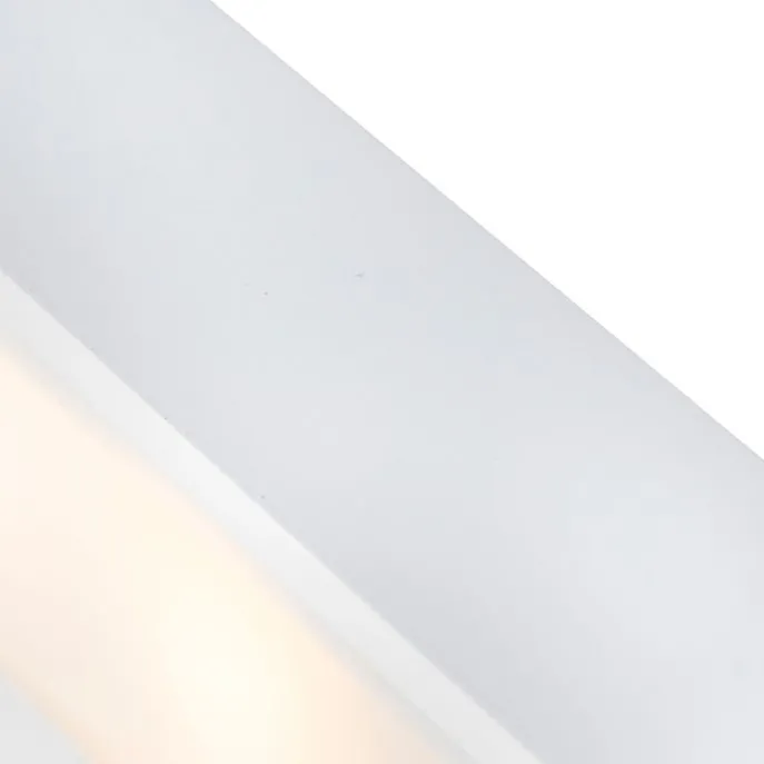Design längliche Wandleuchte weiß 25 cm - Houx