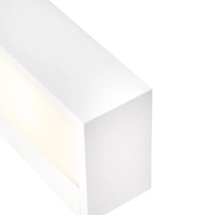 Design längliche Wandleuchte weiß 25 cm - Houx