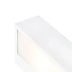 Design längliche Wandleuchte weiß 25 cm - Houx