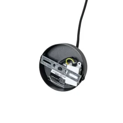 Design Pendelleuchte schwarz mit Opal IP44 - Angela